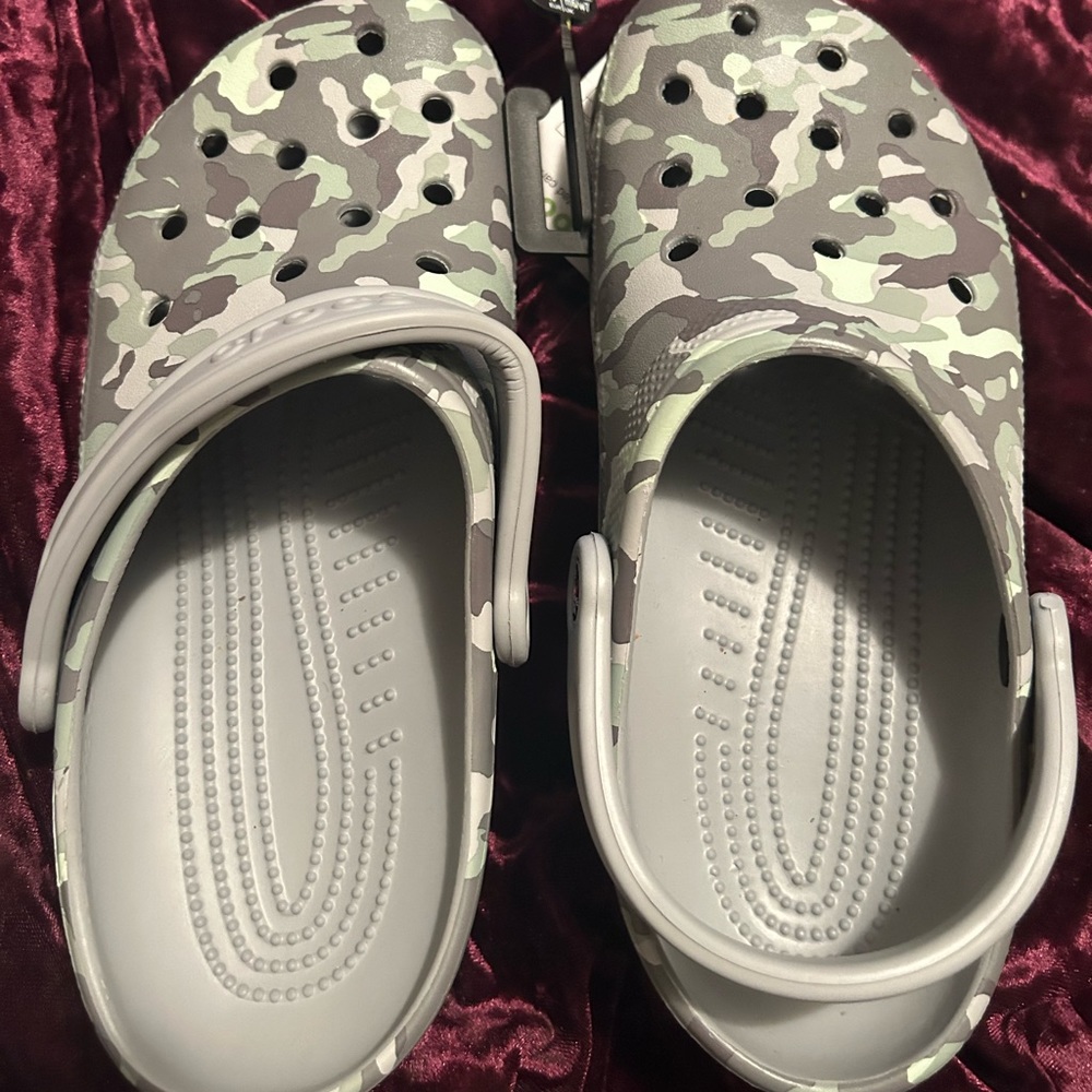 Camo Crocs